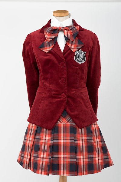 実際に制作された主人公・愛の制服。