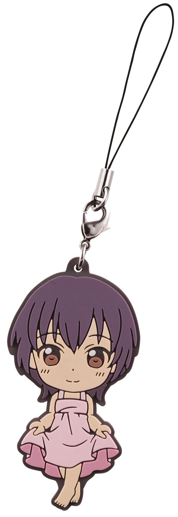 K賞「ラバーストラップ～帰ってきた主人公ver.～」のうち1種。 (C)なもり/一迅社・七森中ごらく部