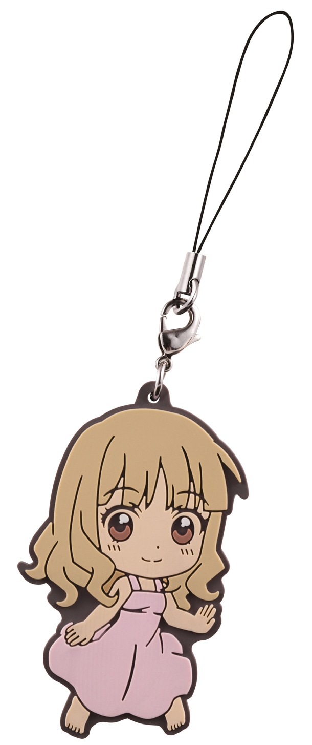 K賞「ラバーストラップ～帰ってきた主人公ver.～」のうち1種。 (C)なもり/一迅社・七森中ごらく部