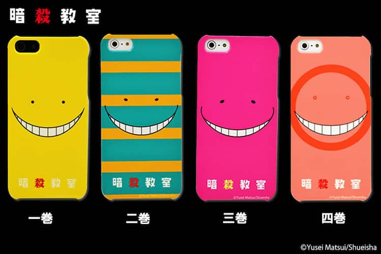 殺せんせーの表情が楽しい 暗殺教室 表紙のiphoneケース コミックナタリー