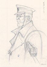 「結晶‐壬生義士伝の世界とながやす巧の軌跡」の展示作品の一部。