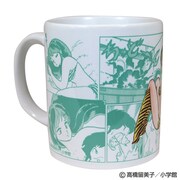 「うる星やつら」マグカップの「グリーン/コミック」柄。