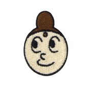 ジャージに付属するブッダのワッペン。