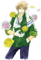 河内遙「夏雪ランデブー」の番外編、「ばらのきのねの」予告カット。