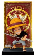 F賞「ロジャー海賊団カードスタンドフィギュア」のうち1種。 (C)尾田栄一郎／集英社・フジテレビ・東映アニメーション (C)NBGI