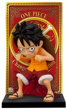 H賞「超新星（ルーキー）カードスタンドフィギュア」のうち1種。 (C)尾田栄一郎／集英社・フジテレビ・東映アニメーション (C)NBGI