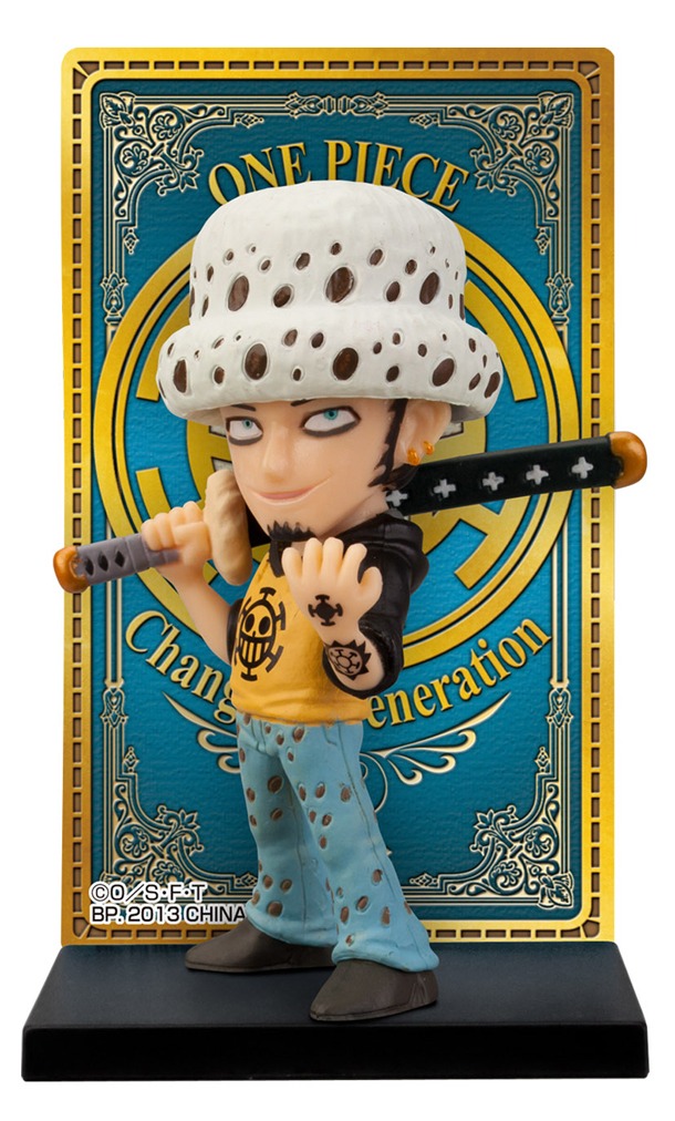 H賞「超新星（ルーキー）カードスタンドフィギュア」のうち1種。 (C)尾田栄一郎／集英社・フジテレビ・東映アニメーション (C)NBGI