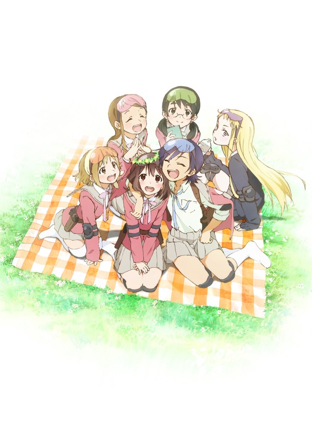 アニメ「ステラ女学院高等科C3部（しーきゅーぶ）」キービジュアル (C)月眠/ステラ女学院保護者会
