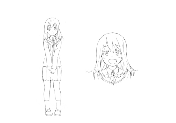 大和ゆら（CV：牧野由依） (C)月眠/ステラ女学院保護者会