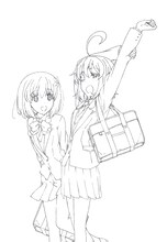 アニメ「帰宅部活動記録」ティザービジュアル。(C)くろは／スクウェアエニックス・「帰宅部活動記録」製作委員会