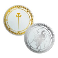 ミラージュ騎士団ロゴ／L.E.D.ミラージュ プレート2枚セット