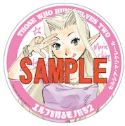「エルフを狩るモノたち2」1巻特典のコースター。