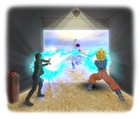 ドラゴンボールアトラクション「はなとうぜ！かめはめ波!!」（3D体験型アトラクション）料金：800円 (C)バードスタジオ／集英社・東映アニメーション