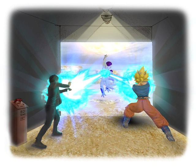 ドラゴンボールアトラクション「はなとうぜ！かめはめ波!!」（3D体験型アトラクション）料金：800円 (C)バードスタジオ／集英社・東映アニメーション