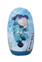 C賞の起き上がり忍たま「土井半助＆摂津のきり丸」の裏面。 (C)NHK・尼子騒兵衛・総合ビジョン