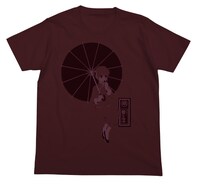 神楽と酢こんぶTシャツ（BURGUNDY） (C)空知英秋／集英社・テレビ東京・電通・サンライズ・アニプレックス