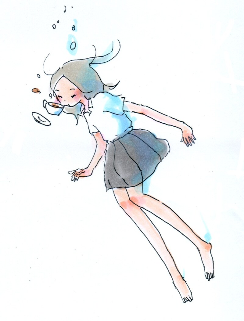 今日マチ子のカット。