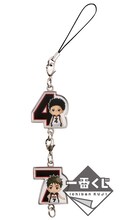 I賞「メタルチャームストラップ」のうち1種。(C)藤巻忠俊／集英社・黒子のバスケ製作委員会