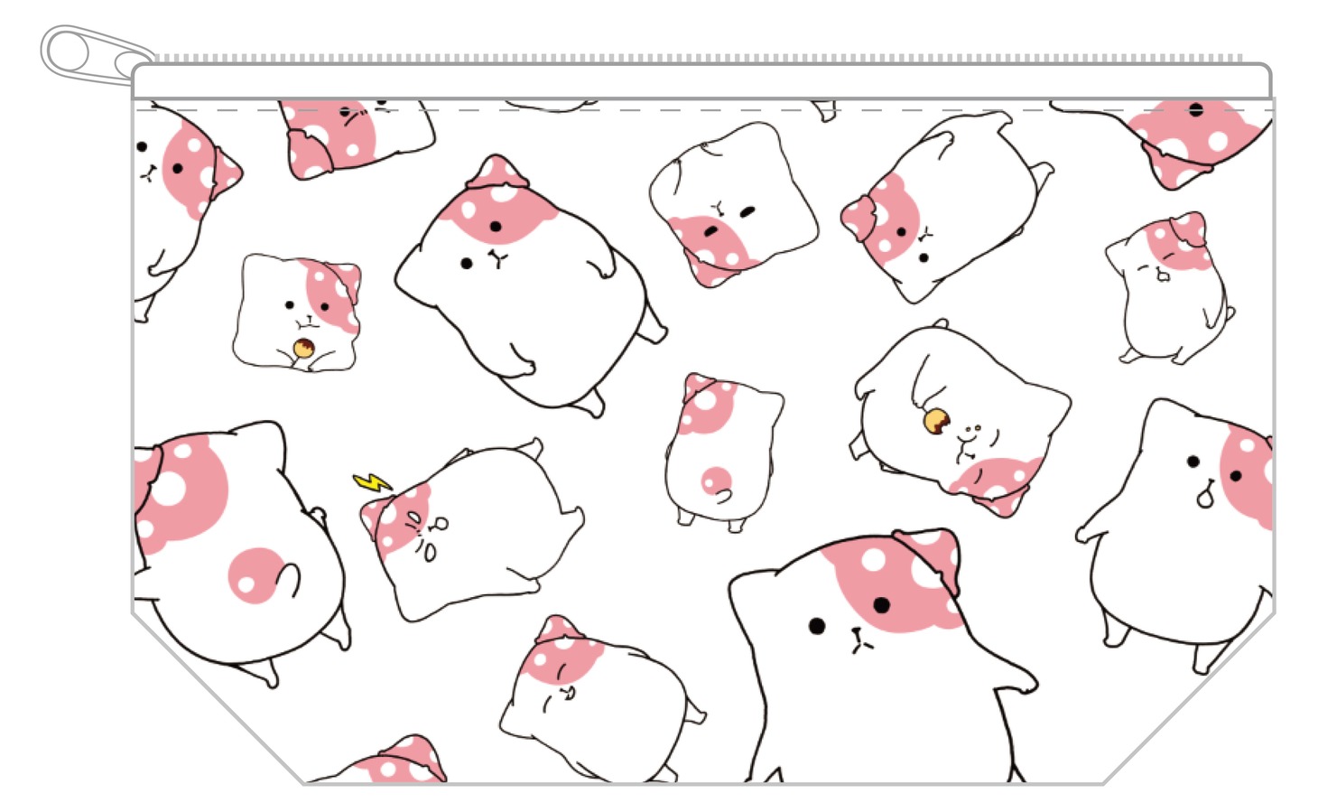 「きのこいぬ マルチポーチ」(C)AOBOSHI KIMAMA