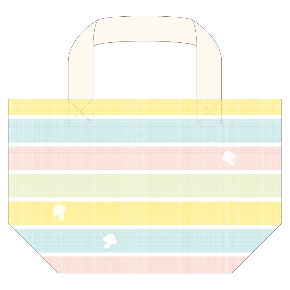 「きのこいぬ 帆布ランチトート」(C)AOBOSHI KIMAMA