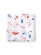 Tシャツ「四次元ポケット」に付属する「ひみつ道具柄バンダナ」。(C)Fujiko-Pro