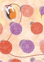 E賞「ステーショナリーアソート」の1種。(c)緑川ゆき・白泉社/「夏目友人帳」製作委員会