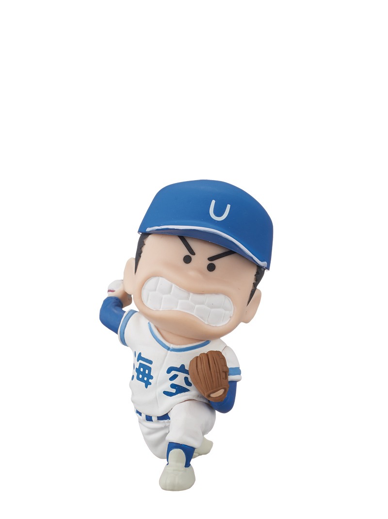 「県立海空高校野球部員山下たろーくん」山下たろーのフィギュア。(C)こせきこうじ／集英社