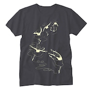 おくやまゆか「赤い靴」フロント（メランジブラック）