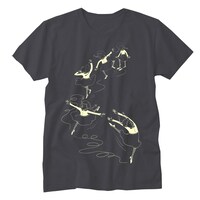 おくやまゆか「赤い靴」フロント（メランジブラック）