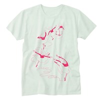 おくやまゆか「赤い靴」フロント（シャーベットブルー）