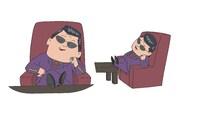 原哲夫が声を演じるボス。(C)武論尊・原哲夫/NSP 1983, (C)DD北斗の拳 2013