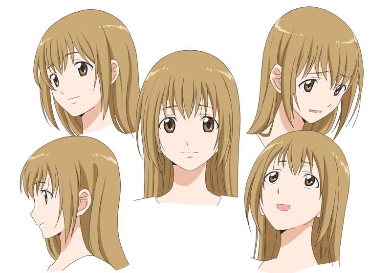 三好紗耶のキャラクター設定画。 (C)高津カリノ／スクウェアエニックス