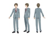 一宮大志のキャラクター設定画。 (C)高津カリノ／スクウェアエニックス・サーバント×サービス製作委員会
