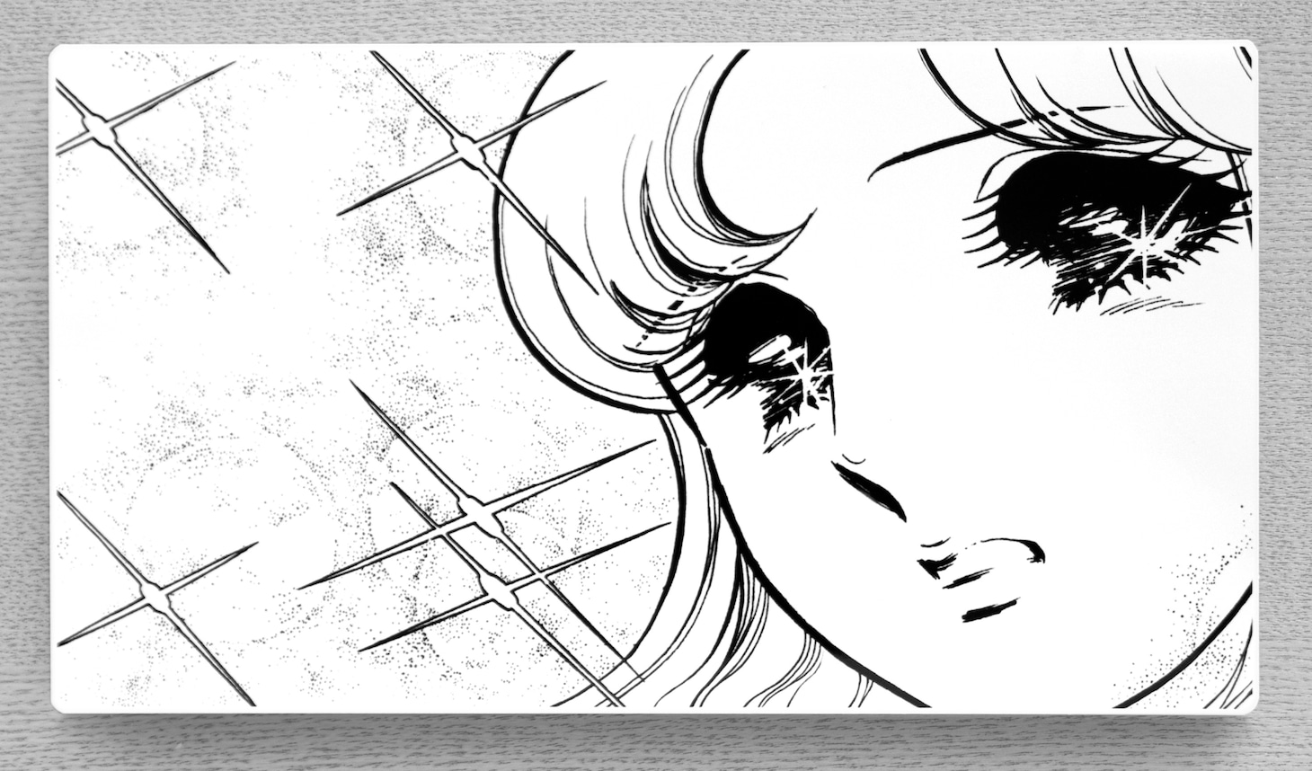 「ガラスの仮面」マンガ皿の1種。(c)美内すずえ／白泉社