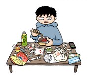 「鬱ごはん」カット