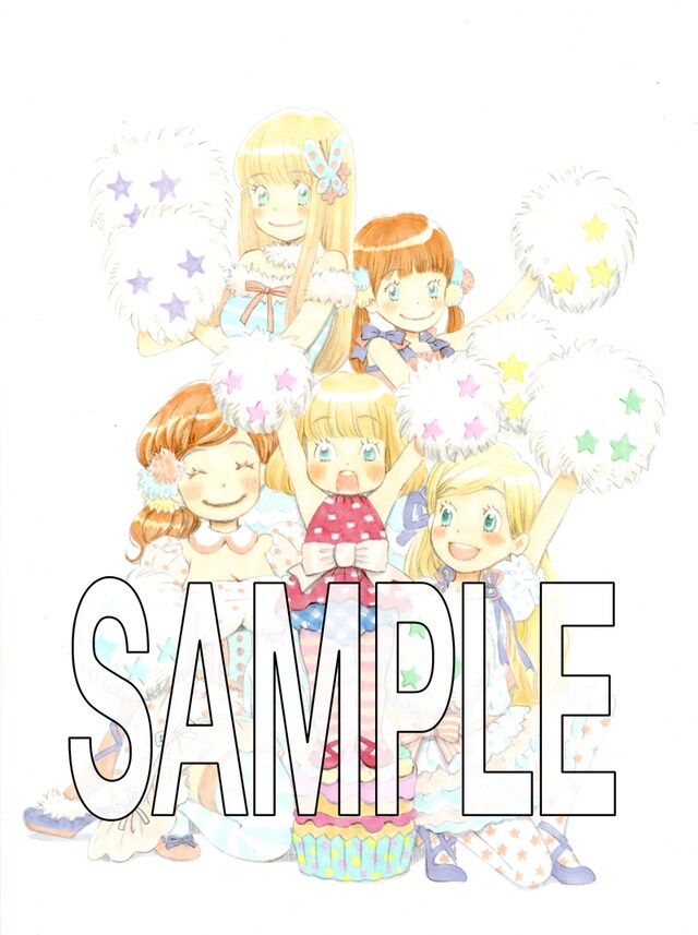 「ハチミツとクローバー」のはぐとあゆ、「3月のライオン」の川本3姉妹が描かれた「羽海野チカ原画展～ハチミツとライオン～」の新キービジュアル。(c)羽海野チカ/白泉社・集英社