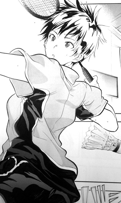 「はねバド！」より。