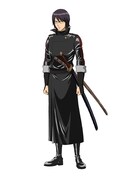 志村新八。父親の遺した剣術道場を再興させるため、銀時の下で修行を積む侍見習いのメガネ少年。あらゆるボケを的確なツッコミで処理する、万事屋にはかかせないツッコミ職人でもある。銀時の迷い込んだ未来では、かつて銀時の持っていた洞爺湖の木刀でチンピラを一蹴する強さを見せる。 (c)空知英秋/劇場版銀魂製作委員会