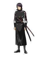 志村新八。父親の遺した剣術道場を再興させるため、銀時の下で修行を積む侍見習いのメガネ少年。あらゆるボケを的確なツッコミで処理する、万事屋にはかかせないツッコミ職人でもある。銀時の迷い込んだ未来では、かつて銀時の持っていた洞爺湖の木刀でチンピラを一蹴する強さを見せる。 (c)空知英秋／劇場版銀魂製作委員会