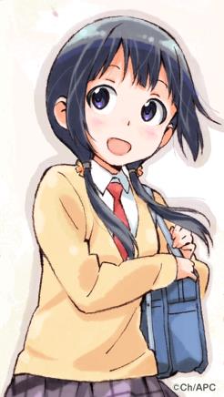 ダウンロードできる壁紙のうち1種。 (C)茶麻／あいうら製作委員会