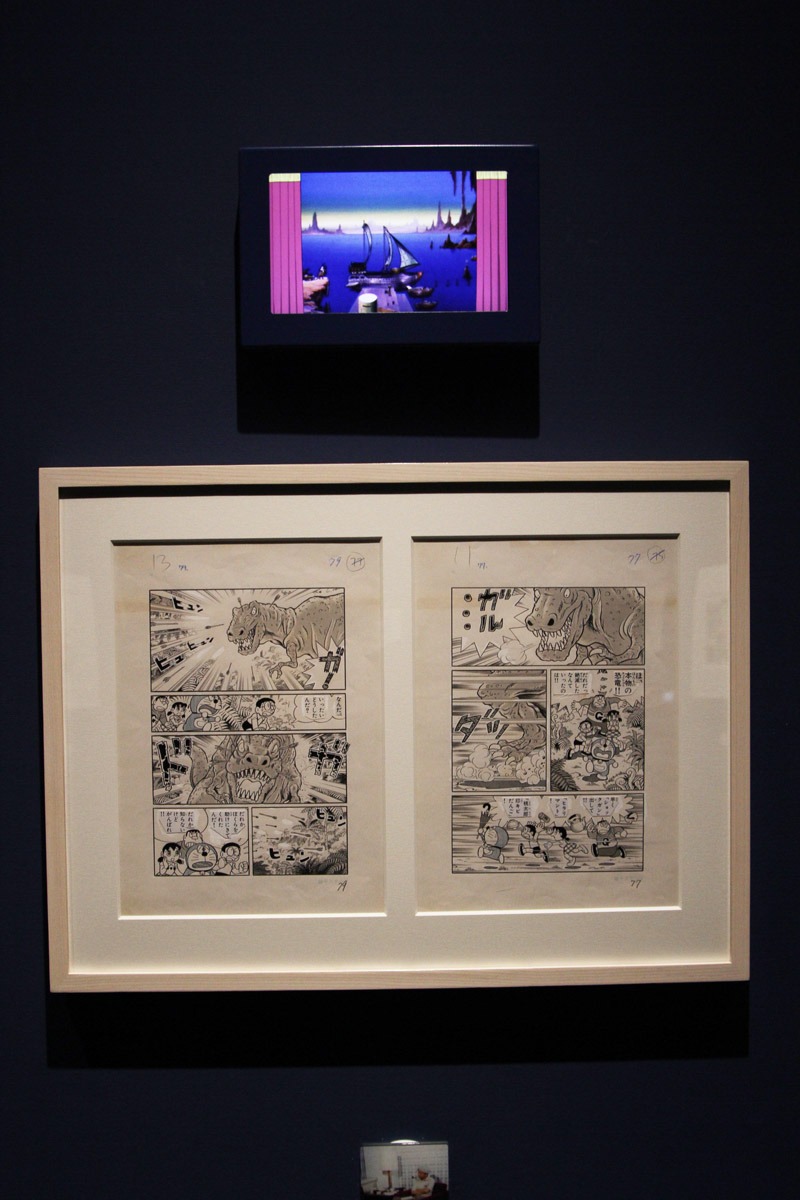 「大長編ドラえもん」原画展第2期の様子。(C)Fujiko-Pro