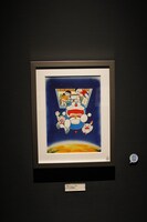 カラー原画は通年で展示。(C)Fujiko-Pro