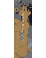 見富拓哉がイラストを描いた「第四回 月光密造の夜」の100枚限定チケット。