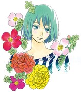 河内遙「ばらのきのねの」予告カット