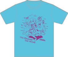 「『侵略！イカ娘』夏満喫Tシャツ!!」のブルーハワイ色。(C)安部真弘