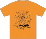 「『侵略！イカ娘』夏満喫Tシャツ!!」のオレンジ色。(C)安部真弘