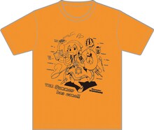 「『侵略！イカ娘』夏満喫Tシャツ!!」のオレンジ色。(C)安部真弘