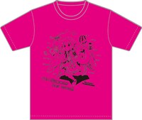 「『侵略！イカ娘』夏満喫Tシャツ!!」のイチゴ色。(C)安部真弘