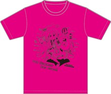 「『侵略！イカ娘』夏満喫Tシャツ!!」のイチゴ色。(C)安部真弘