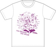 「『侵略！イカ娘』夏満喫Tシャツ!!」のみぞれ（白）色。(C)安部真弘